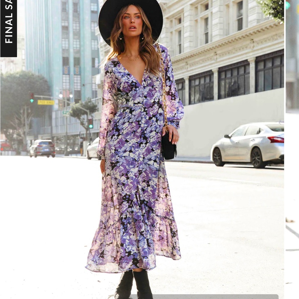 Purple Vici dress